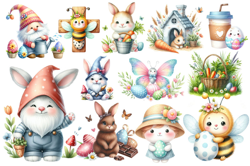Easter Clipart Bundle - CraftNest - Digital Crafting and Art
