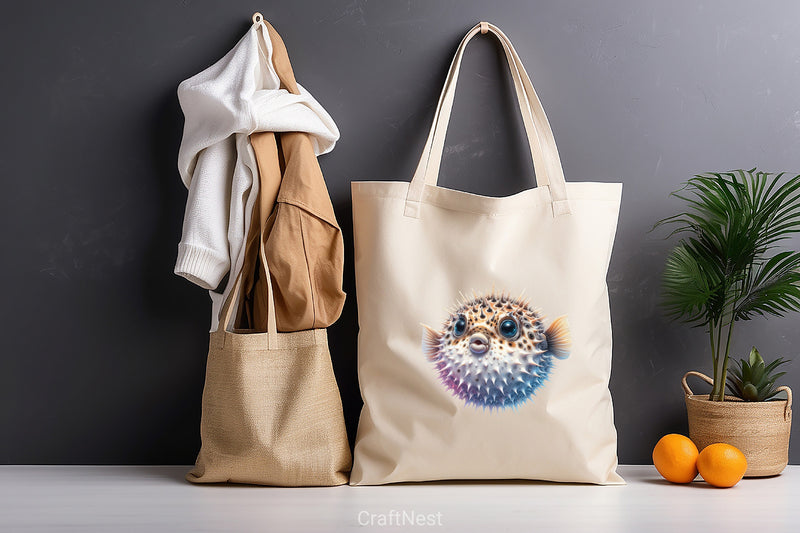 Unique Pufferfish Clipart Bundle - CraftNest - Digital Crafting and Art