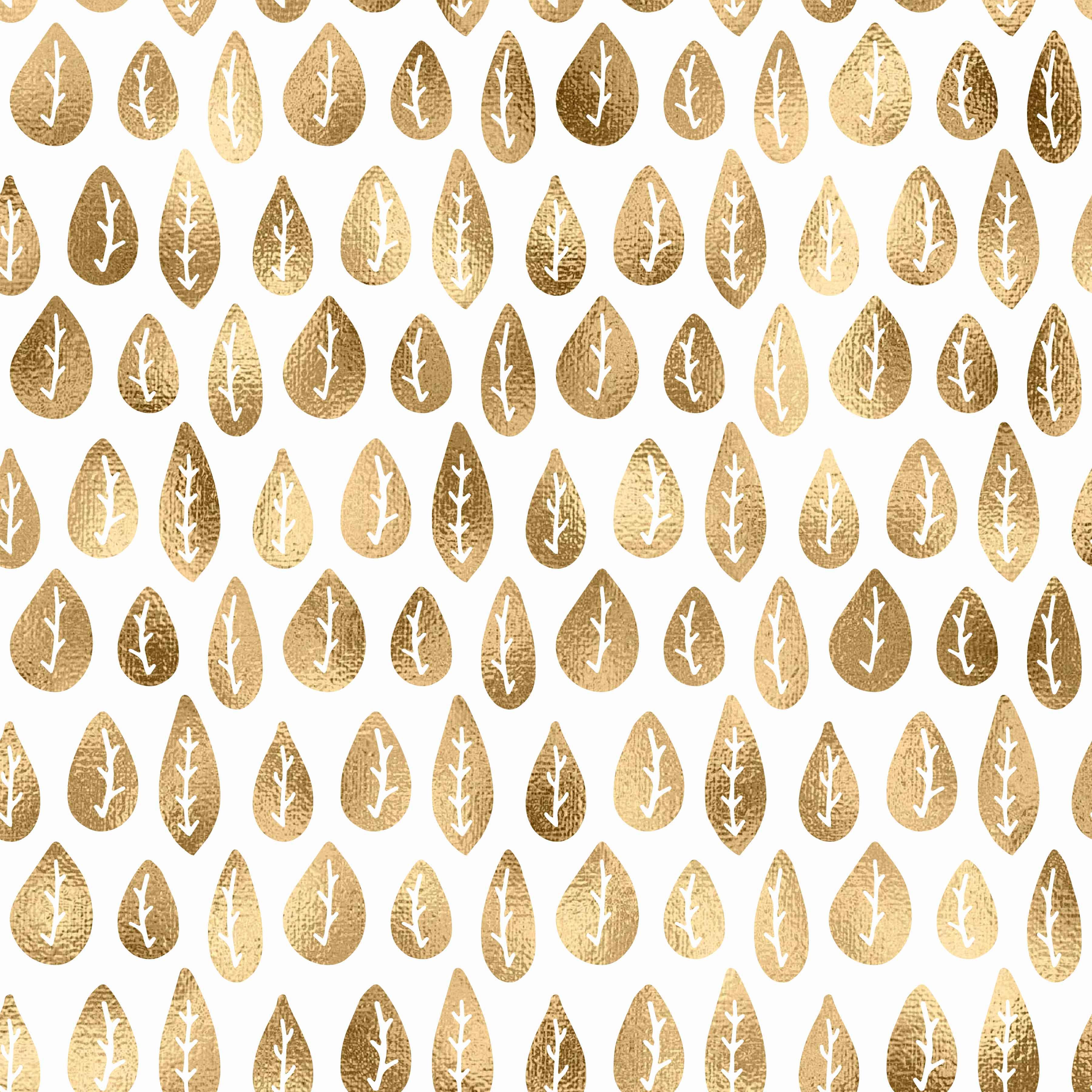 Gold Foil & White Texture Paper - CraftNest - Digital Crafting and Art