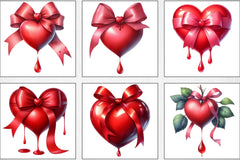 Valentine Heart Clipart Bundle - CraftNest - Digital Crafting and Art