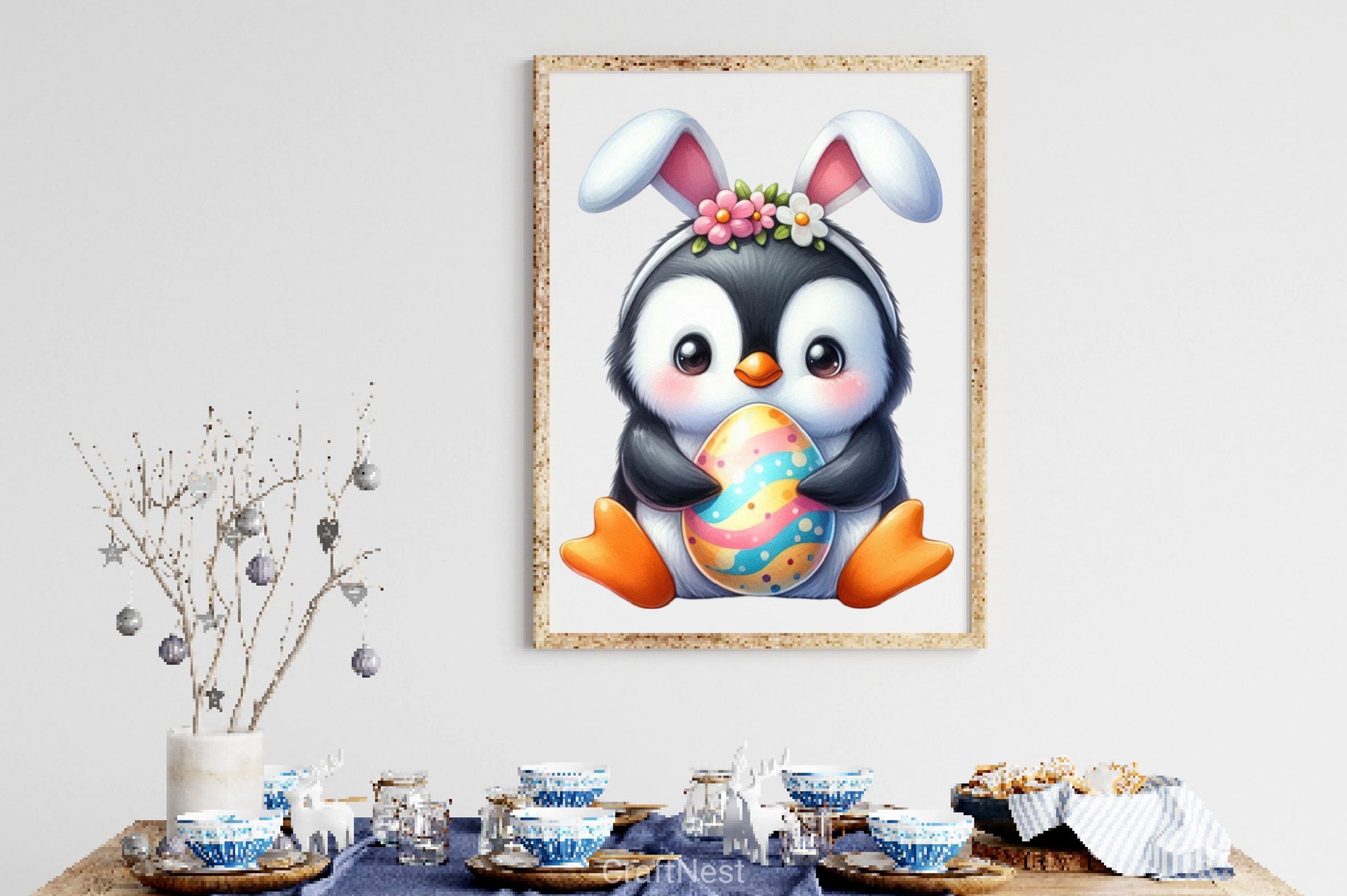 Animals With Bunny Ears Clipart Bundle - CraftNest - Digital Crafting and Art