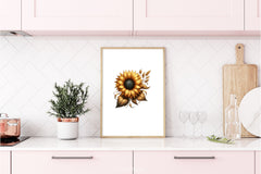 Autumn Flowers And Wildflowers Clipart Bundle - CraftNest - Digital Crafting and Art