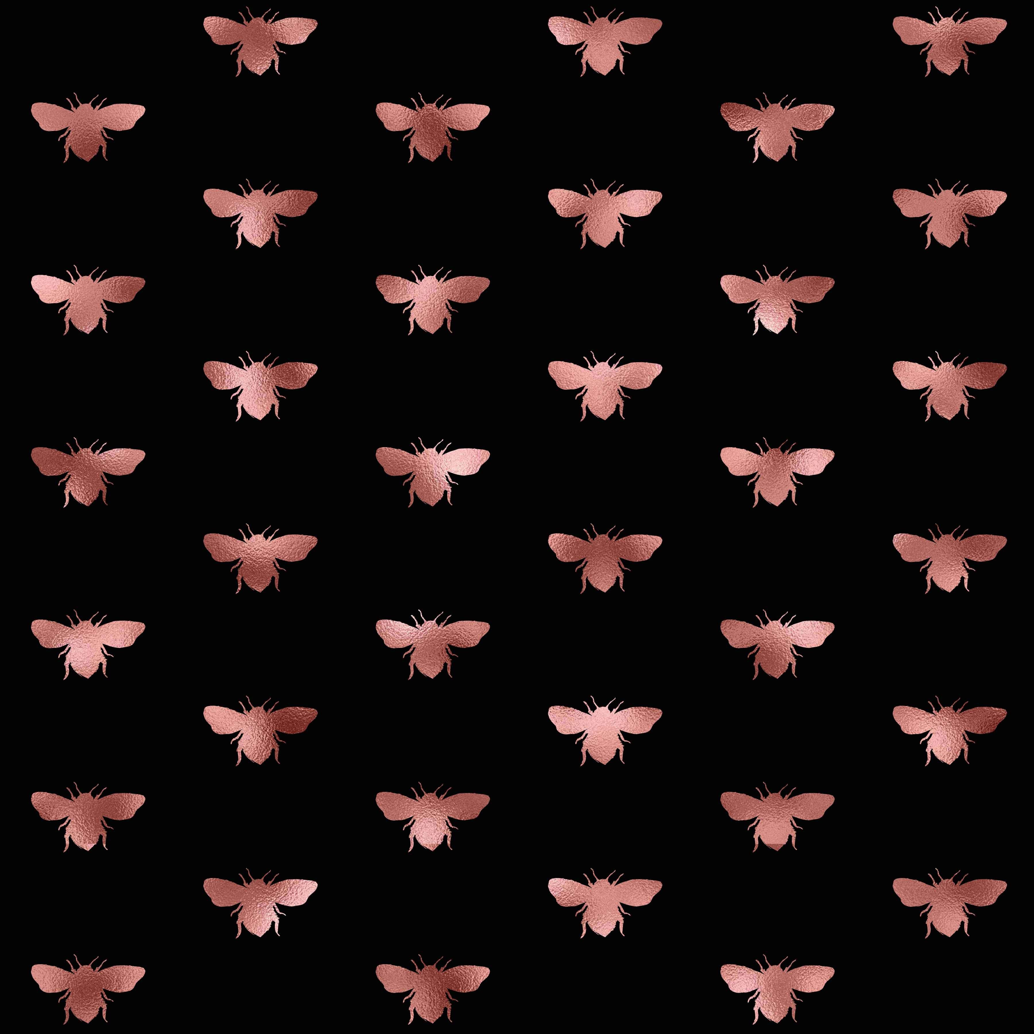 Rose Gold Foil & Black Texture Paper - CraftNest - Digital Crafting and Art