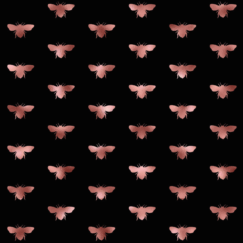 Rose Gold Foil & Black Texture Paper - CraftNest - Digital Crafting and Art