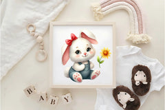 Easter Bunny Clipart Bundle 5 - CraftNest - Digital Crafting and Art