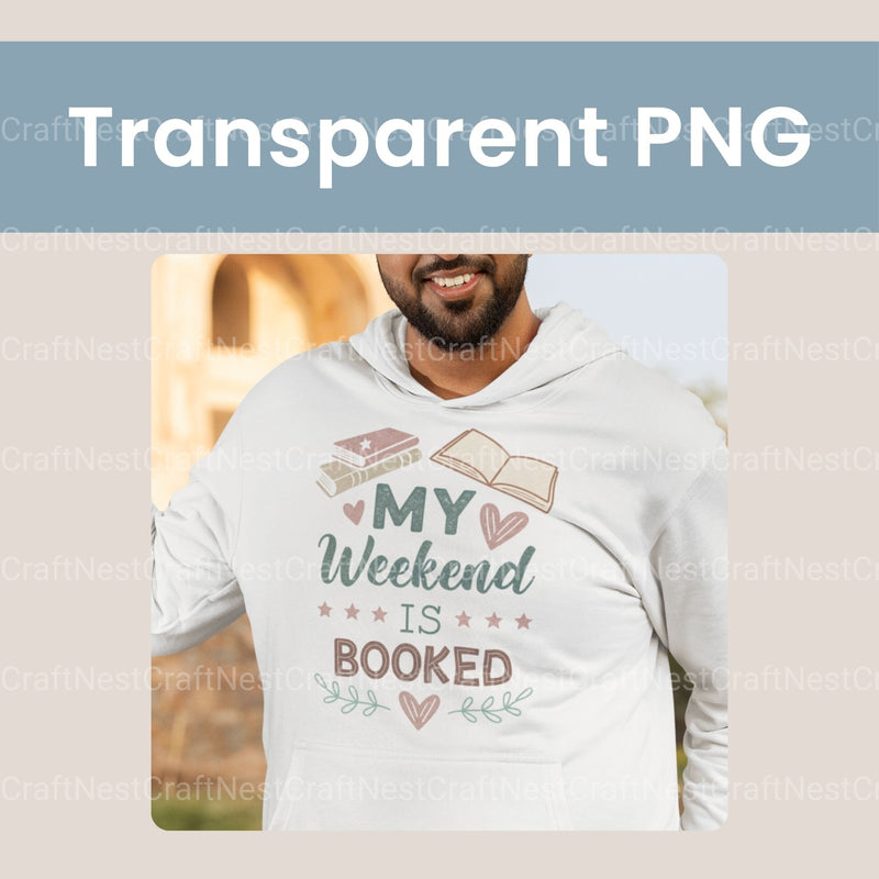 My Weekend Is Booked Clipart Bundle - CraftNest - Digital Crafting and Art