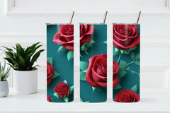 Roses Bohemian Floral Digital Papers - CraftNest - Digital Crafting and Art