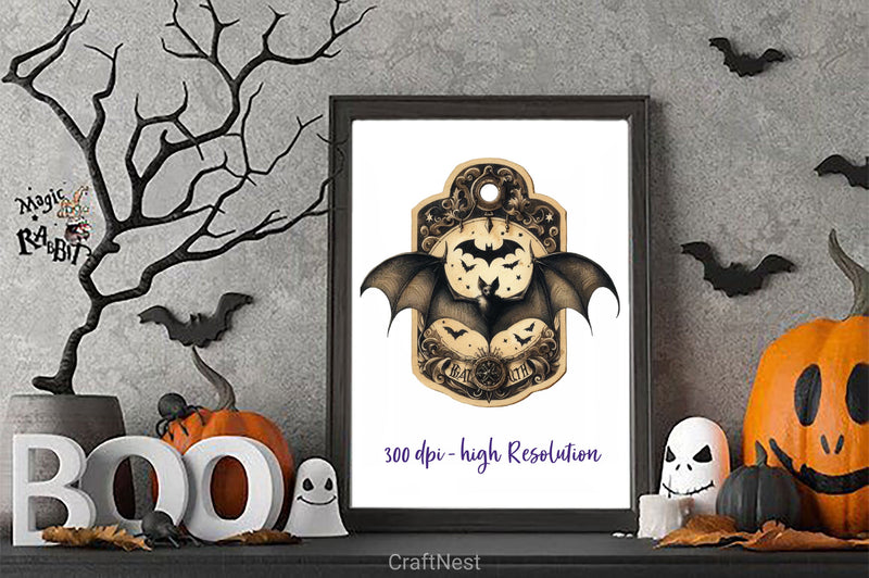 Gothic Vintage Old Tag Clipart Bundle 2 - CraftNest - Digital Crafting and Art