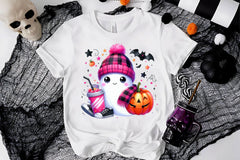 Cute Ghost Cute Halloween Clipart Bundle 17 - CraftNest - Digital Crafting and Art