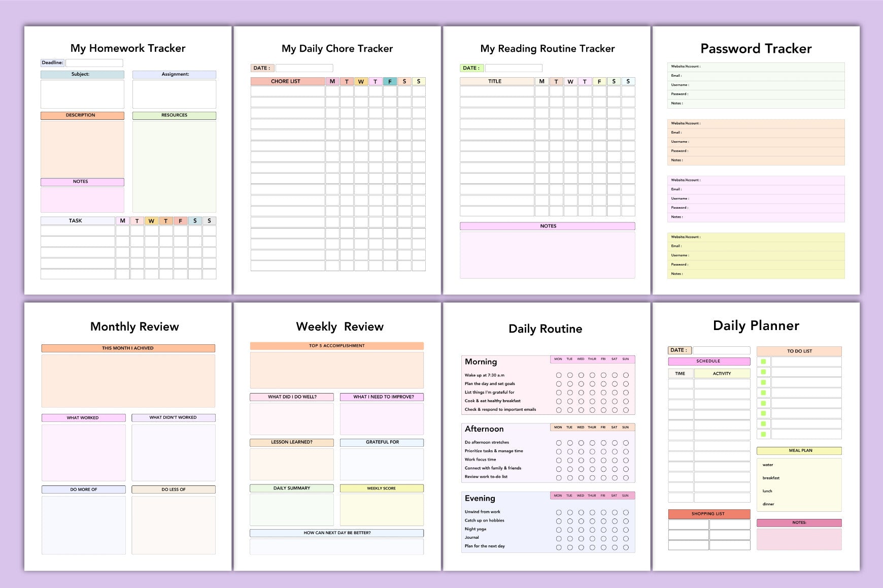 The Teacher Planner