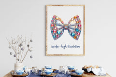 Rhinestone Bow Tie Clipart Bundle 3 - CraftNest - Digital Crafting and Art