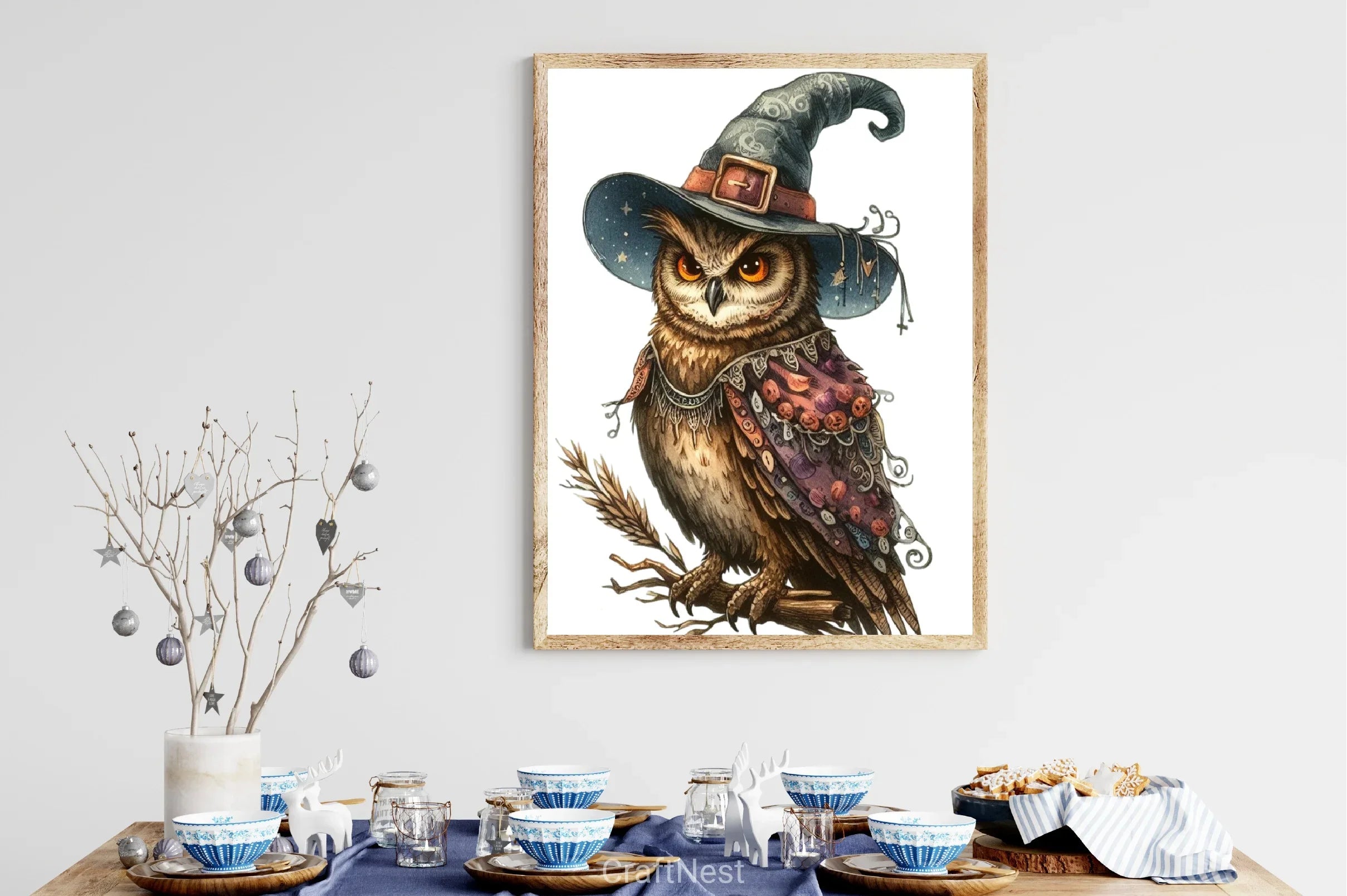 Halloween Witch Owl Clipart Bundle - CraftNest - Digital Crafting and Art