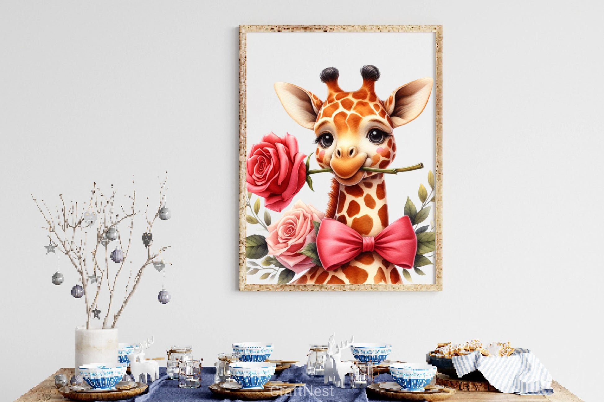 Giraffe Clipart Bundle 3 - CraftNest - Digital Crafting and Art