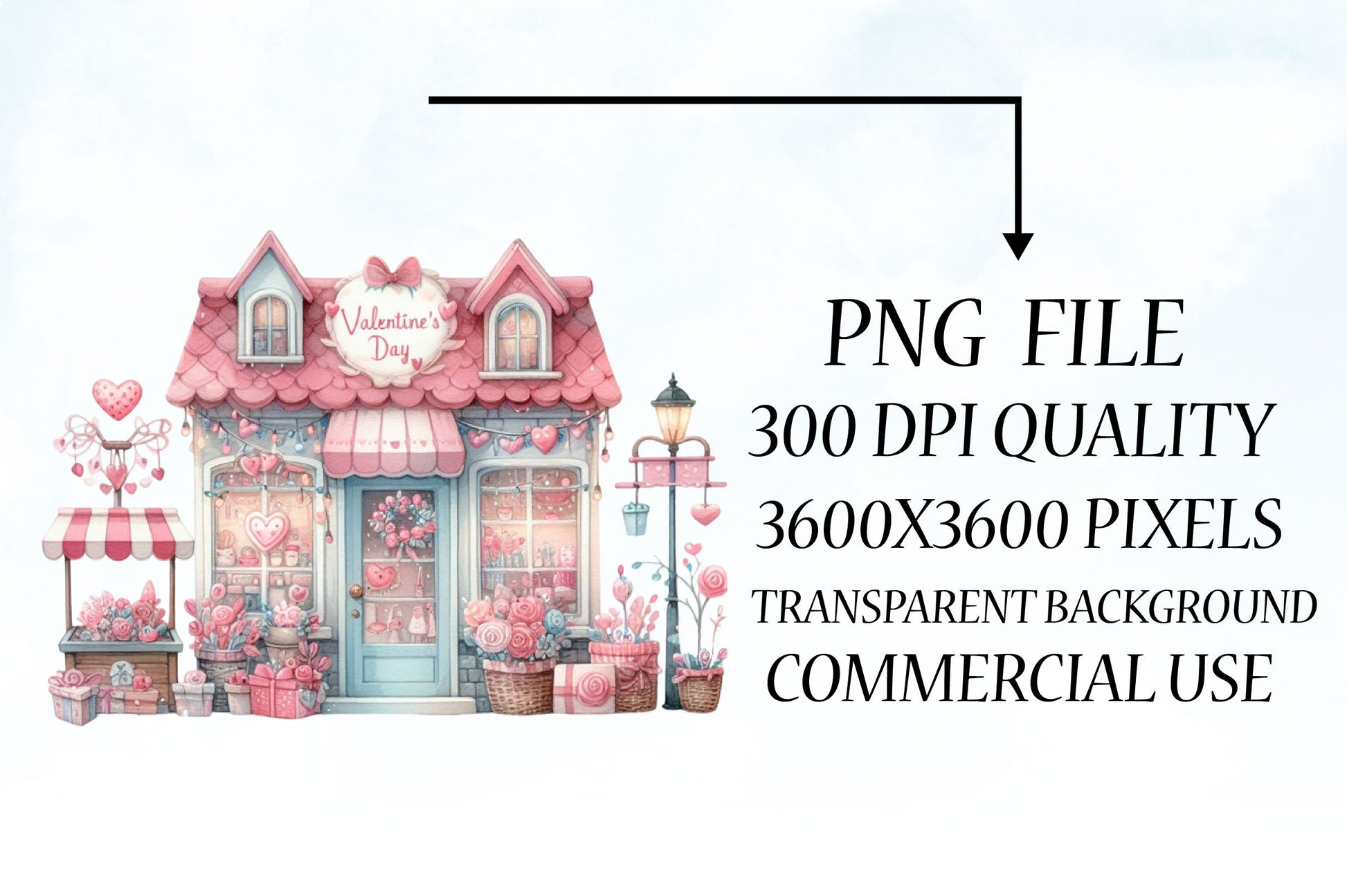 Romantic Valentine's Day Clipart Bundle - CraftNest - Digital Crafting and Art