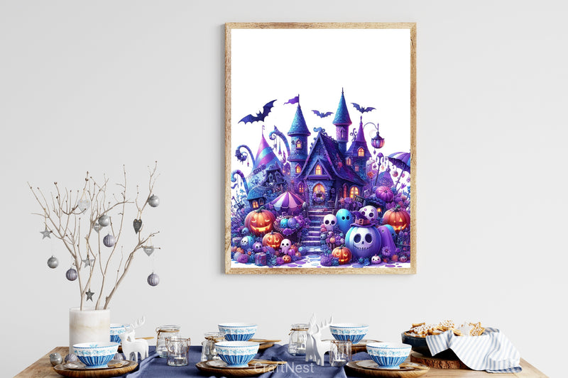 Pastel Halloween Clipart Bundle 2 - CraftNest - Digital Crafting and Art