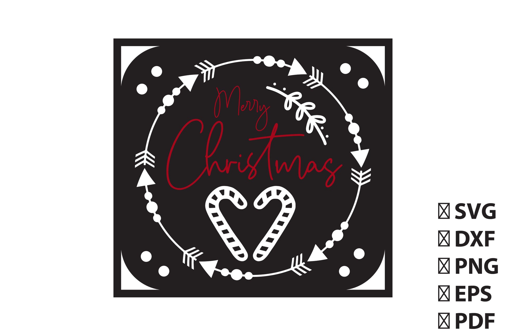 3D Christmas Insert Card Cutting Bundle 1 - CraftNest - Digital Crafting and Art