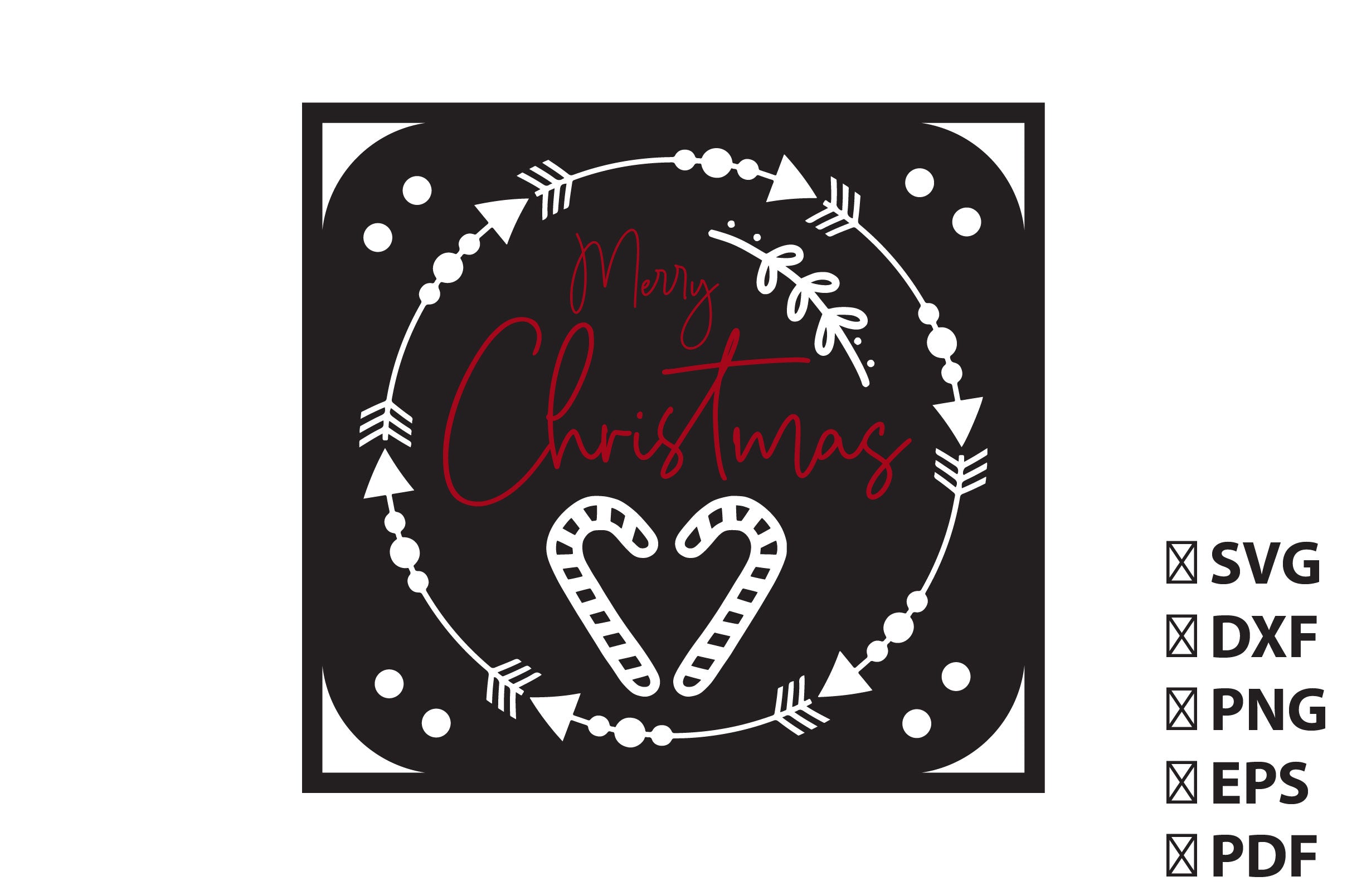 3D Christmas Insert Card Cutting Bundle 1 - CraftNest - Digital Crafting and Art