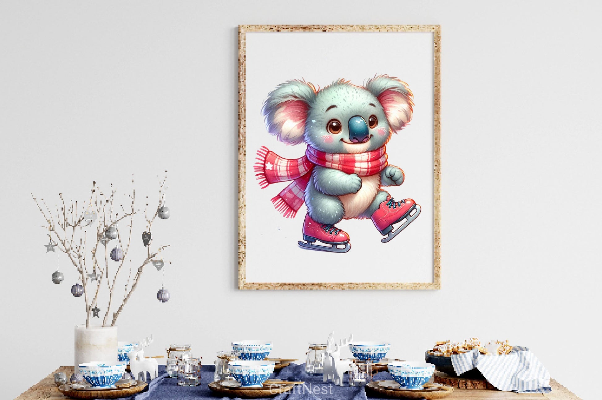 Baby Animals Skating Clipart Bundle 2 - CraftNest - Digital Crafting and Art