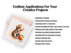 Baby Monkey Clipart - CraftNest