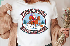 Vintage Santa Western Christmas Clipart Bundle 1 - CraftNest - Digital Crafting and Art