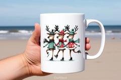 Christmas Reindeer Friends Clipart Bundle - CraftNest - Digital Crafting and Art