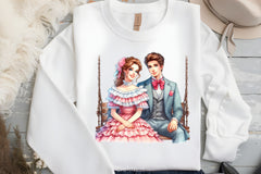 Valentine Romantic Couple Clipart Bundle 6 - CraftNest - Digital Crafting and Art