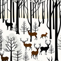 Winter Seamless Digital Paper 1 - CraftNest - Digital Crafting and Art