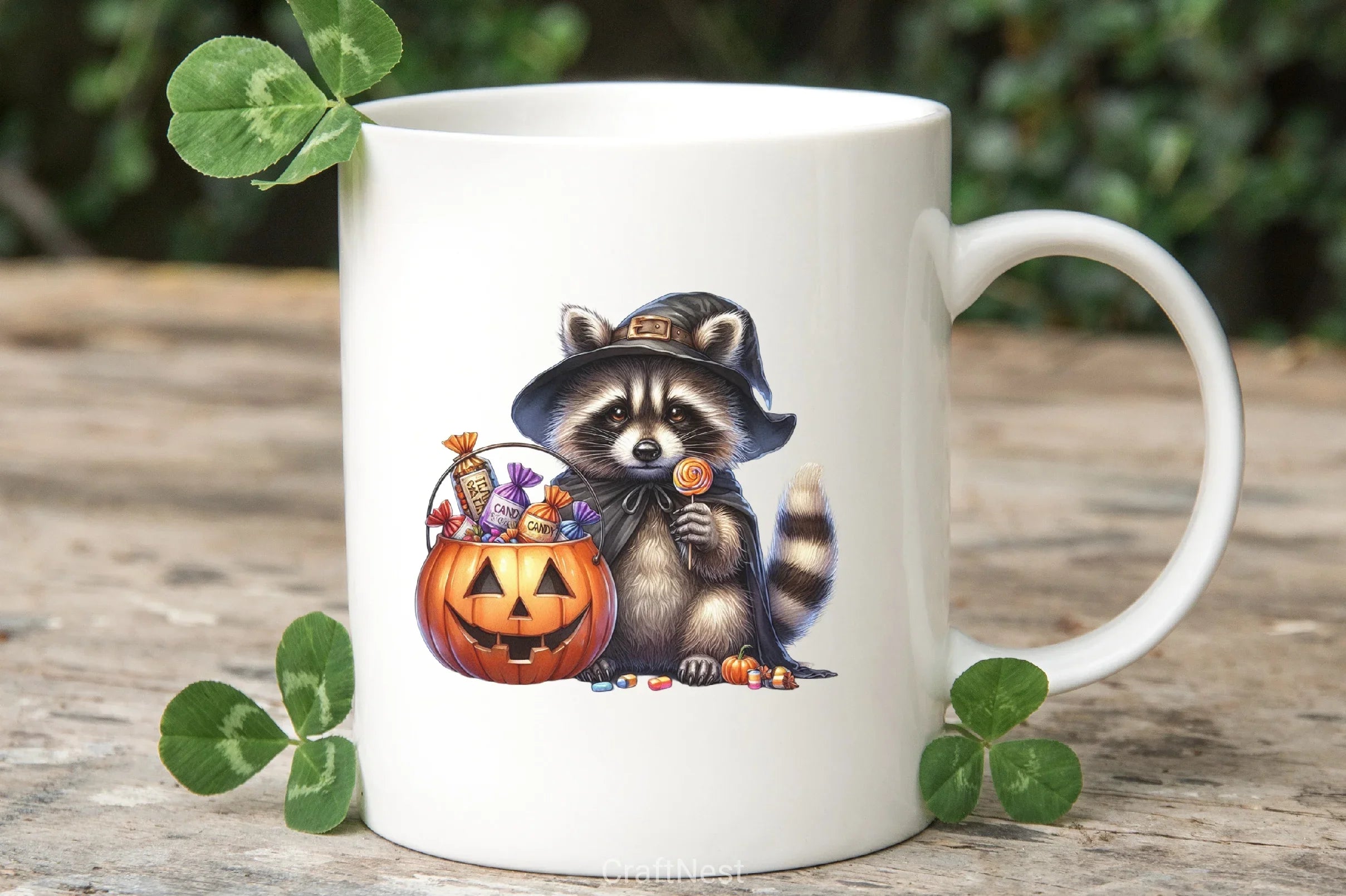 Halloween Raccoon Clipart Bundle 10 - CraftNest - Digital Crafting and Art
