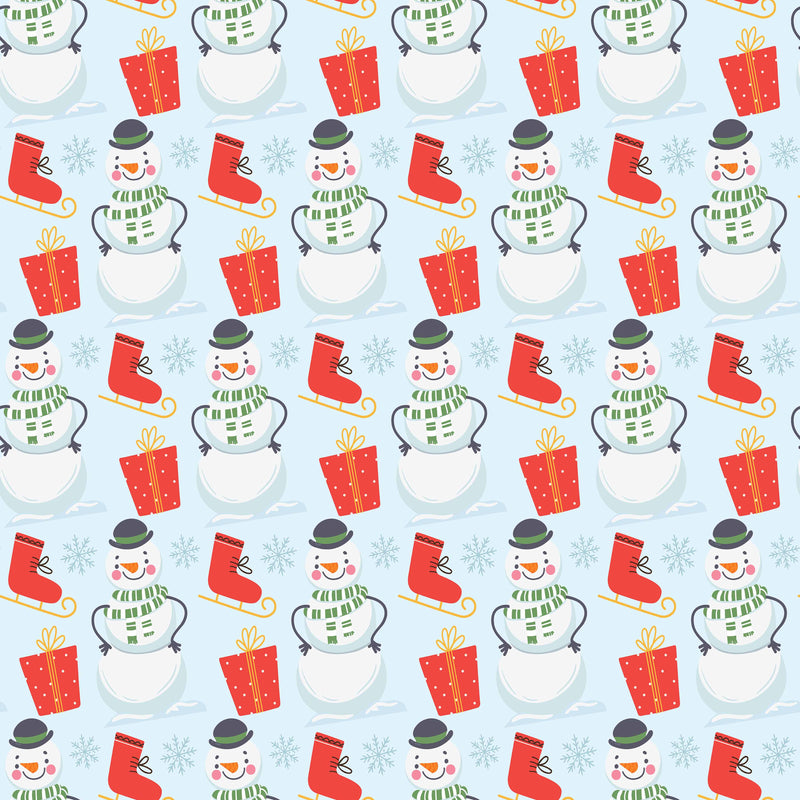 Christmas Green Trees Seamless Digital Paper - CraftNest - Digital Crafting and Art