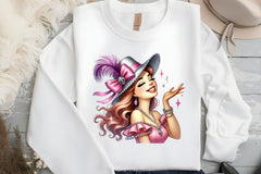 Mardi Gras Girl Clipart Bundle 4 - CraftNest - Digital Crafting and Art