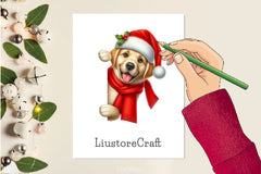 Christmas Peeking Dogs Clipart Bundle - CraftNest - Digital Crafting and Art