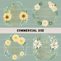 Religious Quotes Clipart Bundle - CraftNest - Digital Crafting and Art