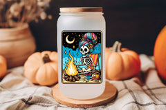 Happy Camper Skeleton Tarot Card Clipart Bundle - CraftNest - Digital Crafting and Art