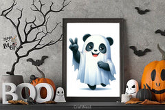 Halloween Animal Ghost Clipart Bundle - CraftNest - Digital Crafting and Art