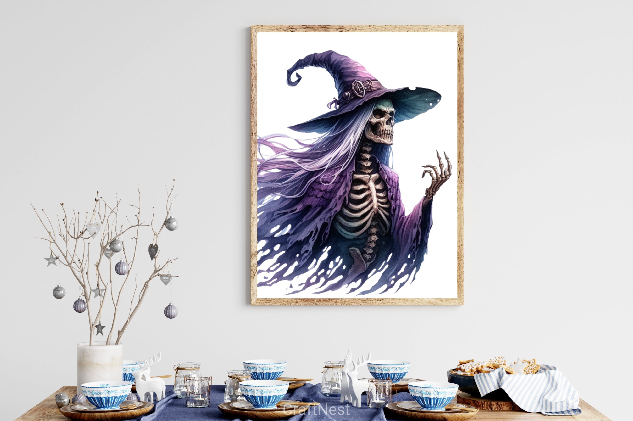 Halloween Necromancer Clipart Bundle - CraftNest - Digital Crafting and Art