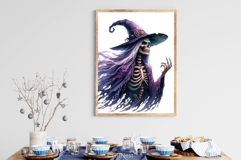 Halloween Necromancer Clipart Bundle - CraftNest - Digital Crafting and Art