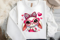 Valentine's Bunny Clipart Bundle - CraftNest - Digital Crafting and Art