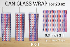 Patriotic Tumbler Wraps SVG Bundle - CraftNest - Digital Crafting and Art