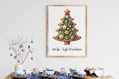 Christmas Tree Cakes Clipart Bundle - CraftNest - Digital Crafting and Art
