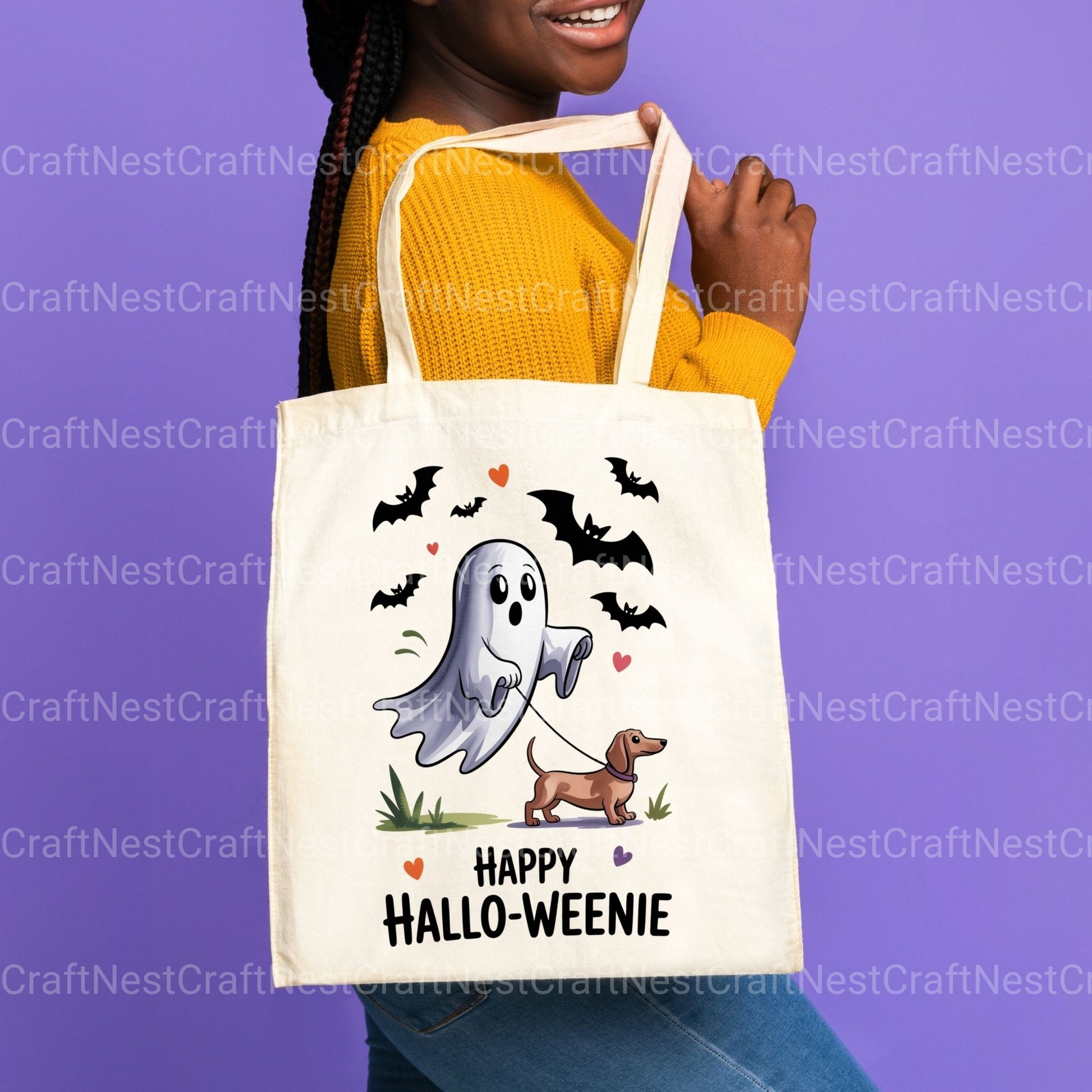 Dachshund Ghost Halloween Clipart Bundle - CraftNest - Digital Crafting and Art