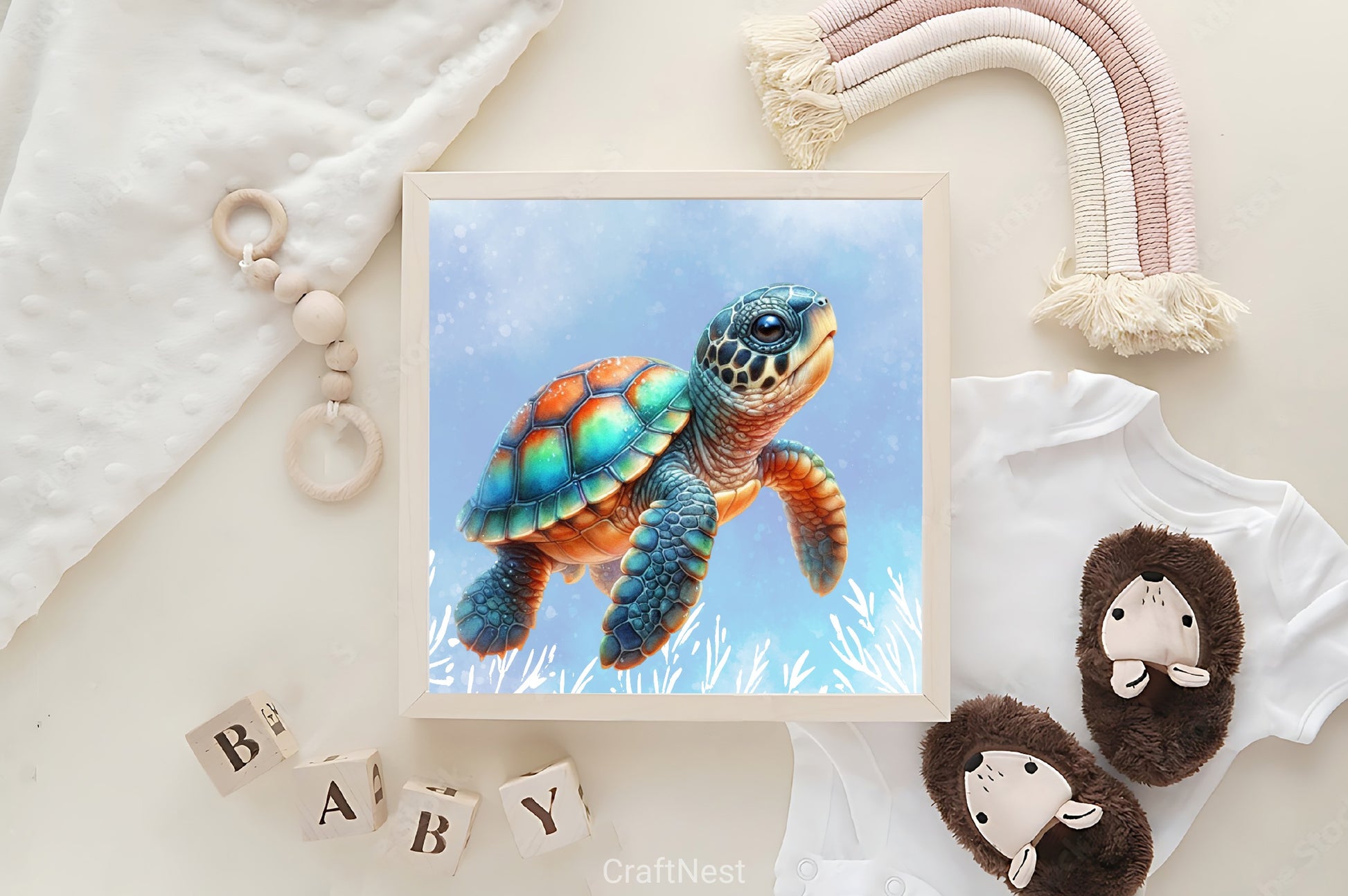 Sea Turtle Clipart Bundle - CraftNest - Digital Crafting and Art