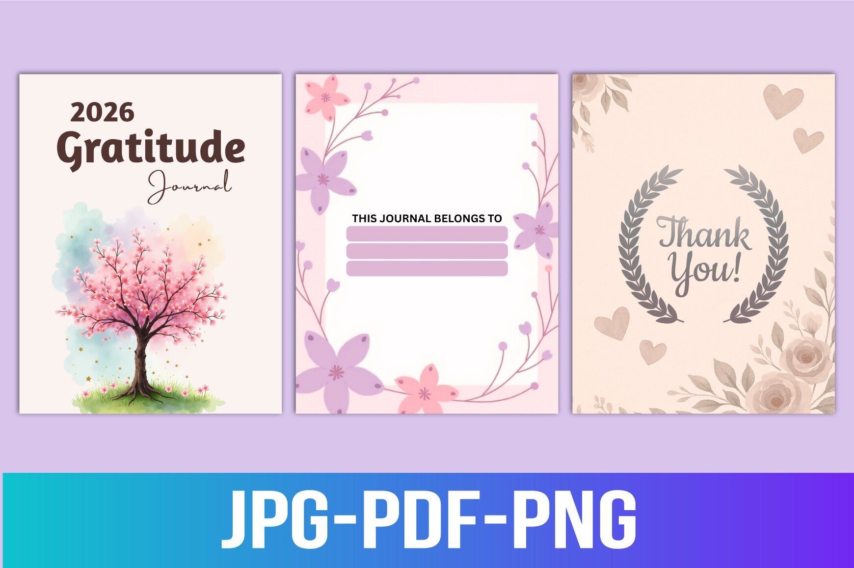 Gratitude Journal for Daily Reflection