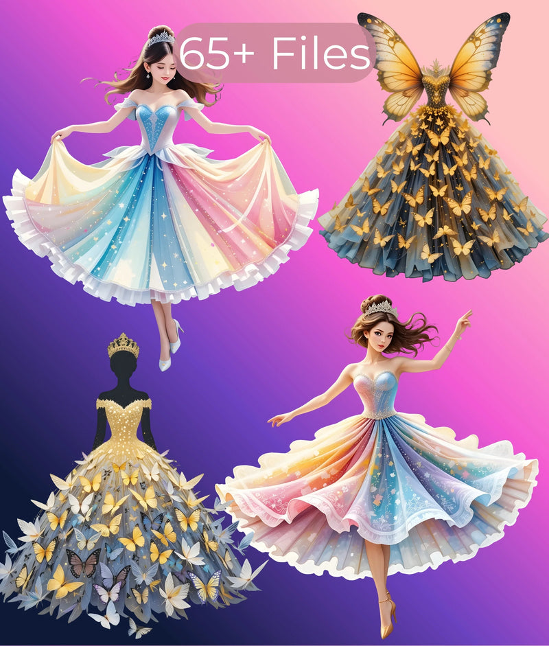 Quinceanera Clipart Bundle - CraftNest - Digital Crafting and Art