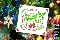 3D Christmas Insert Card Cutting Bundle - CraftNest - Digital Crafting and Art