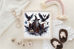 Mystical Wizard Clipart Bundle - CraftNest - Digital Crafting and Art