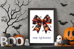 Halloween Bow Ribbon Clipart Bundle 2 - CraftNest - Digital Crafting and Art