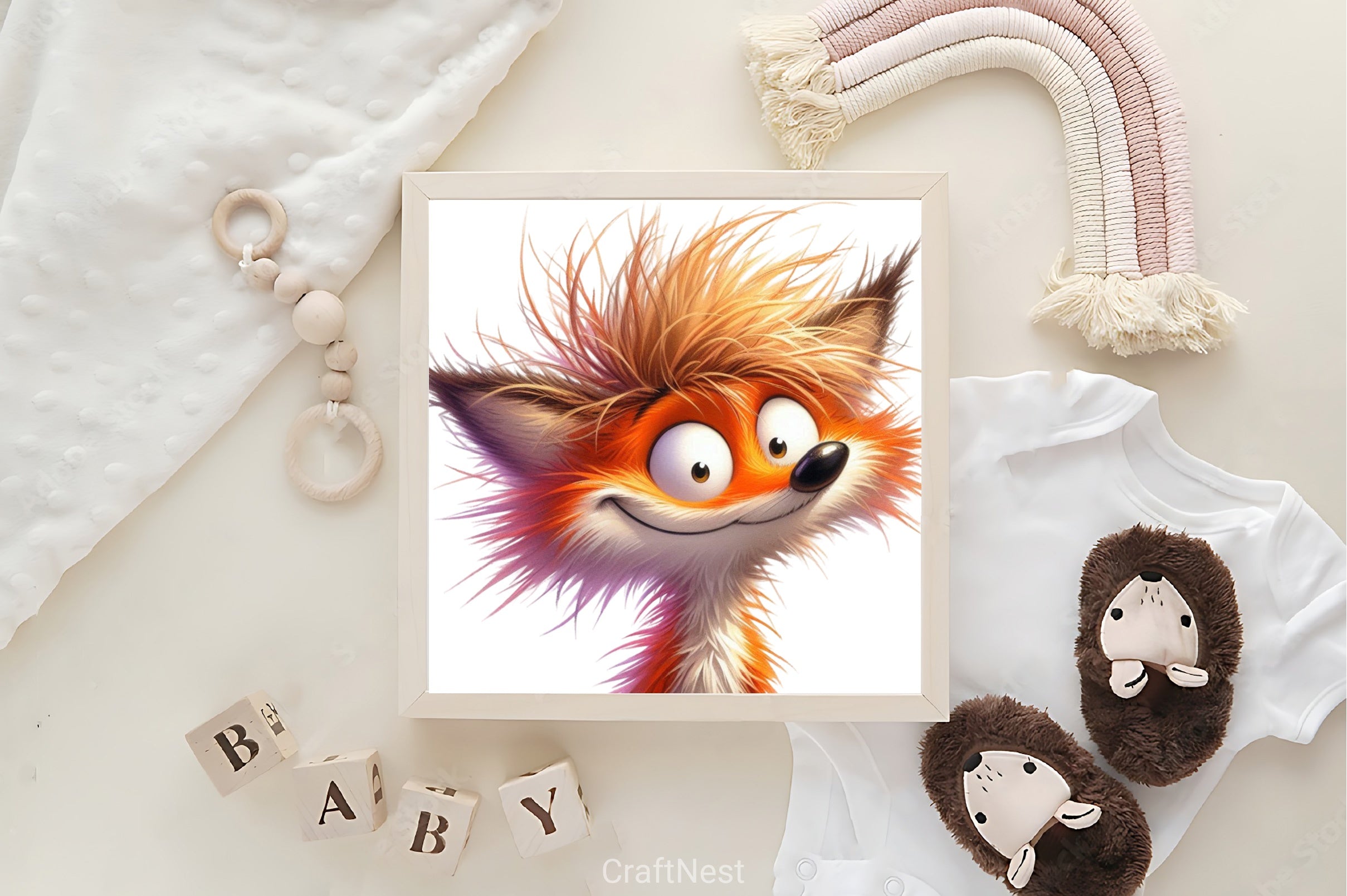 Whimsical Fox Clipart Bundle - CraftNest - Digital Crafting and Art