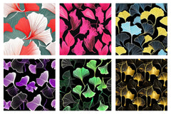 Ginkgo Digital Paper - CraftNest - Digital Crafting and Art