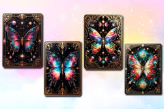 Antisocial Butterfly Tarot Card Clipart Bundle - CraftNest - Digital Crafting and Art