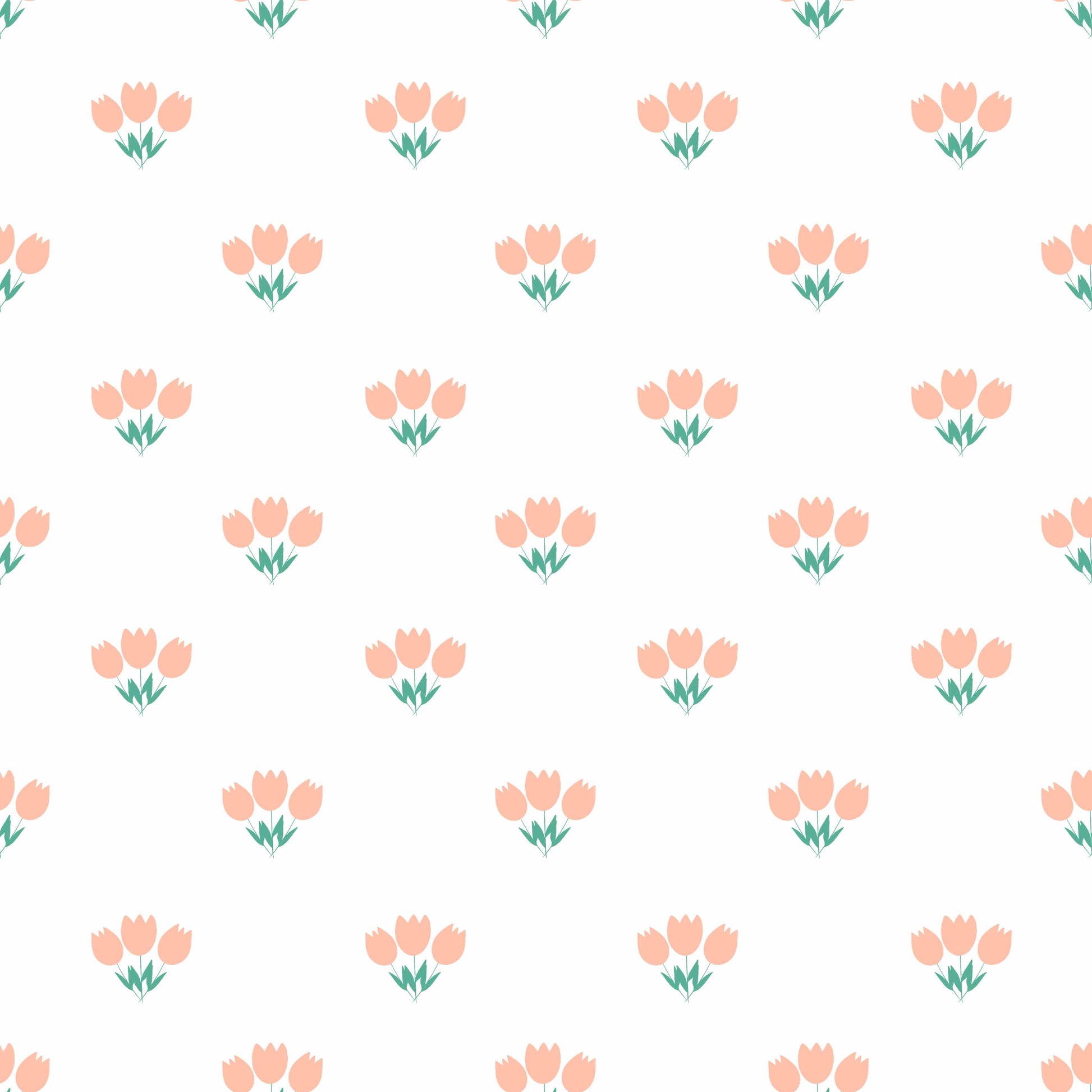 Spring Flower Seamless Digital Paper - CraftNest - Digital Crafting and Art